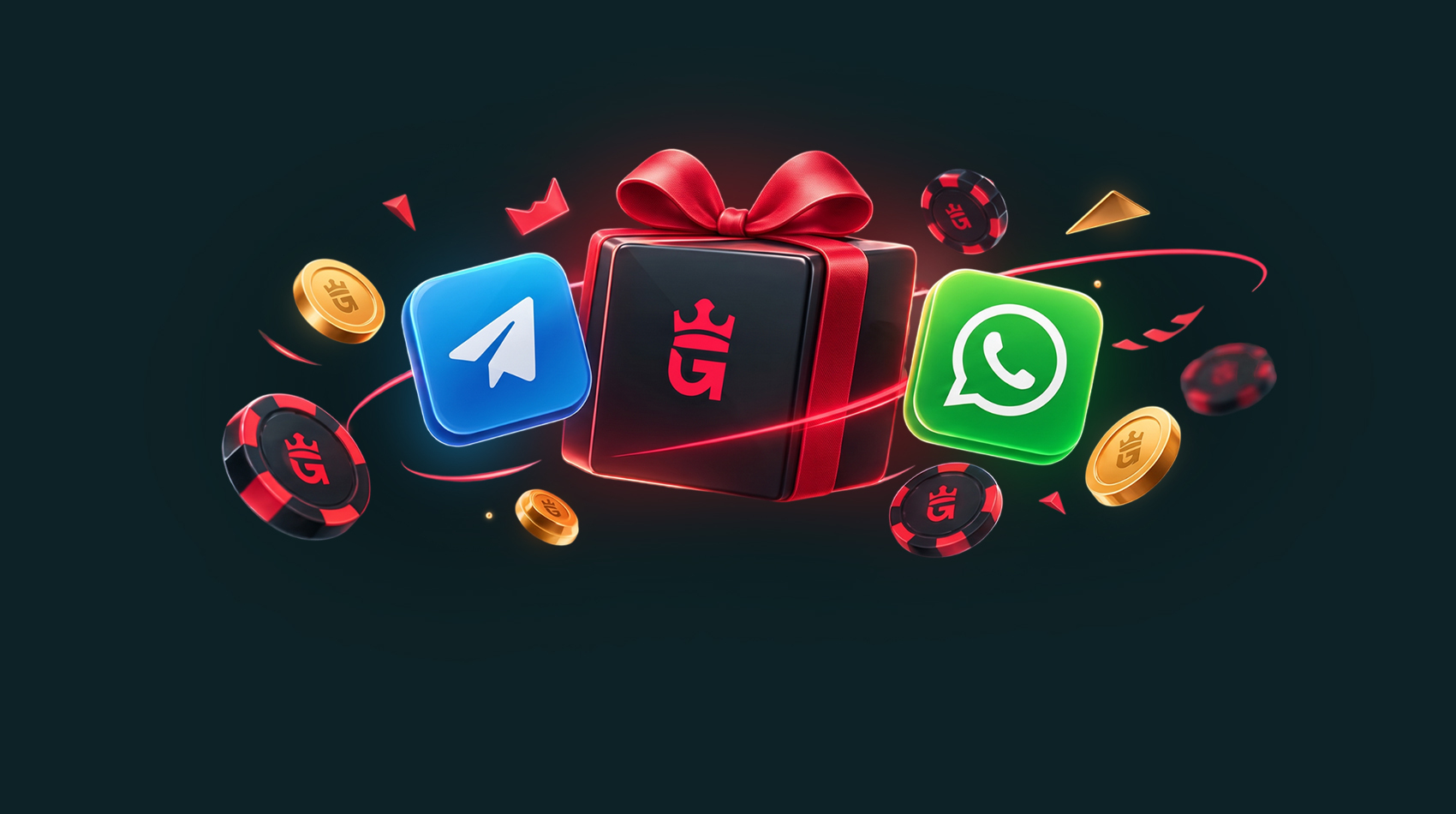GluckBet Telegram und WhatsApp Bonus-Community